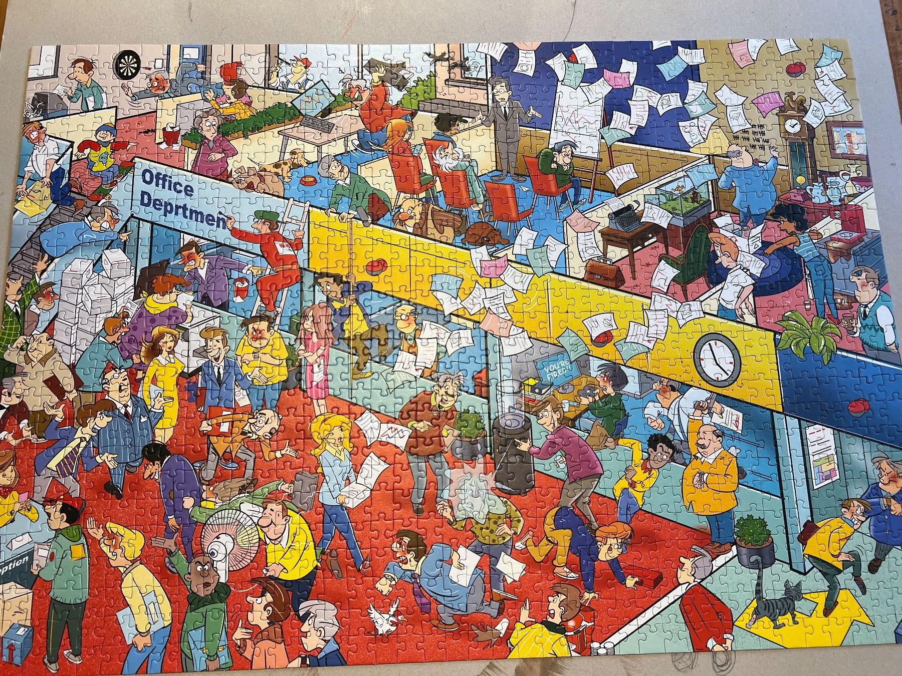 Puzzle: 1000 Puzzle von Goliath "That's Life" "Puzzle Range" – Usato da Steffisburg venduto da 9MOMO5 4