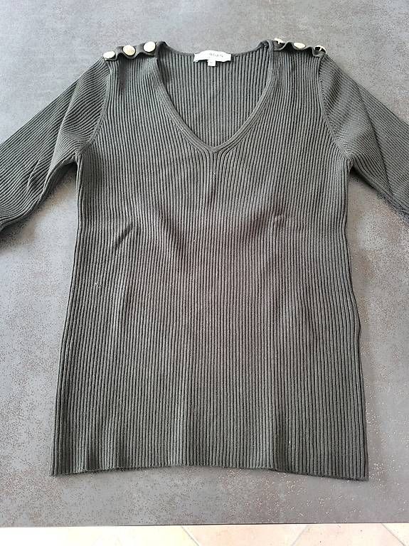 Morgan Tops: Pull manches longues kaki XL Morgan – Neu (gemäss Beschreibung) aus Romanel-s-Lausanne von Nella25