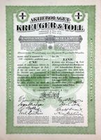 AB Kreuger & Toll AG, Stockholm - 1929