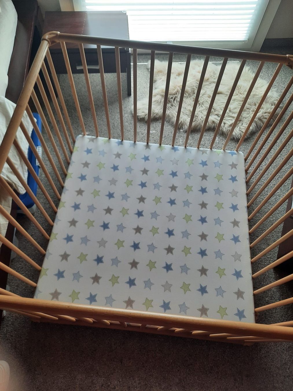 Geuther Betten: Baby Holzgitter Bett – Gebraucht aus Horgen von Statik51 1