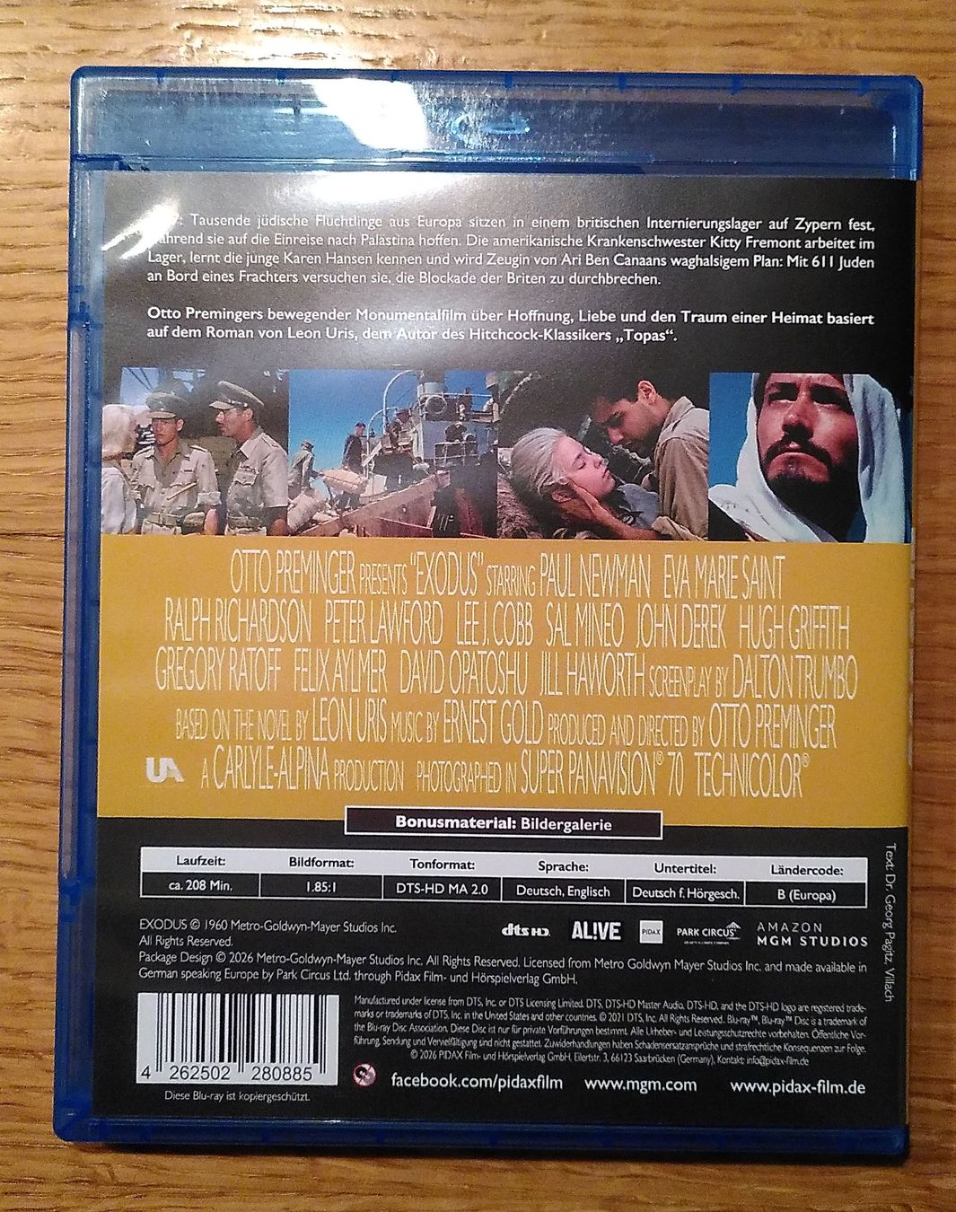 Tutti i DVDs: Exodus Blu-Ray – Usato da Steinmaur venduto da Cberni 1