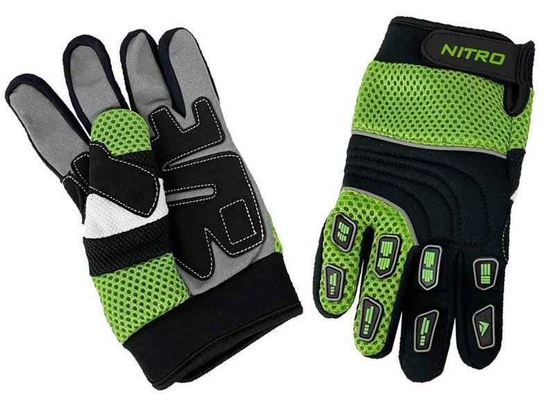 Mini Bikes: Racing Kids Handschuhe - Grün/Gr.10 – Neu und originalverpackt aus Zuchwil von Funsportshop 3