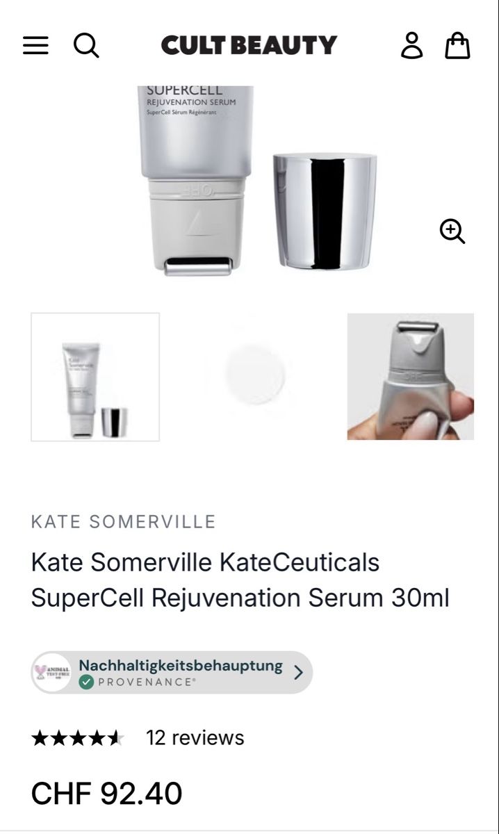 Cura del viso: Kate Somerville Super Cell Serum – Nuovo e nell'imballaggio originale da Kloten venduto da raf_6nbr 1