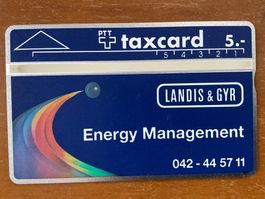 Taxcard 106D_18563 L&G Energy Management ungebraucht
