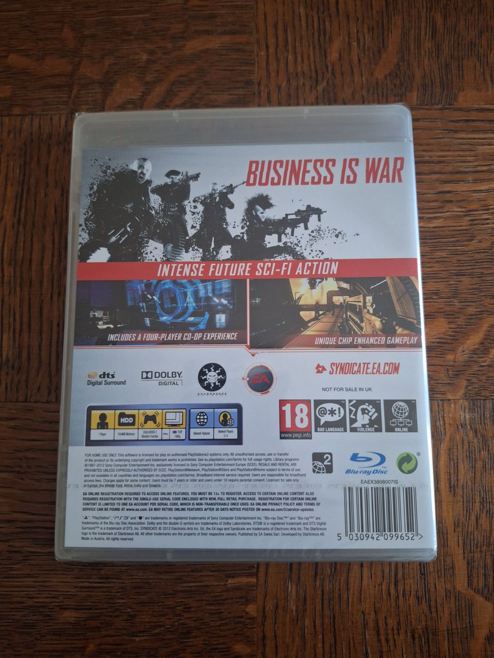 Giochi: Syndicate - PS3 *NEU/SEALED* – Nuovo e nell'imballaggio originale da Baar venduto da RDNA 1