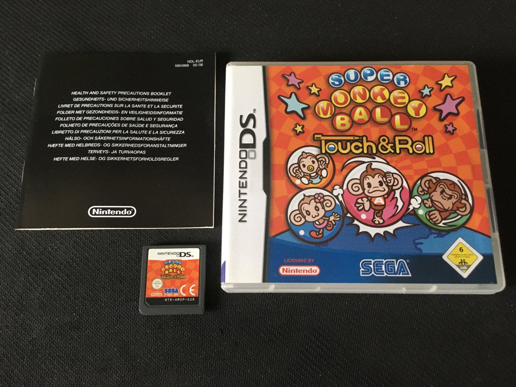 Nintendo Giochi: Super Monkey Ball - Touch & Roll für Nintendo DS – Usato da St.Gallen venduto da Punktchen01