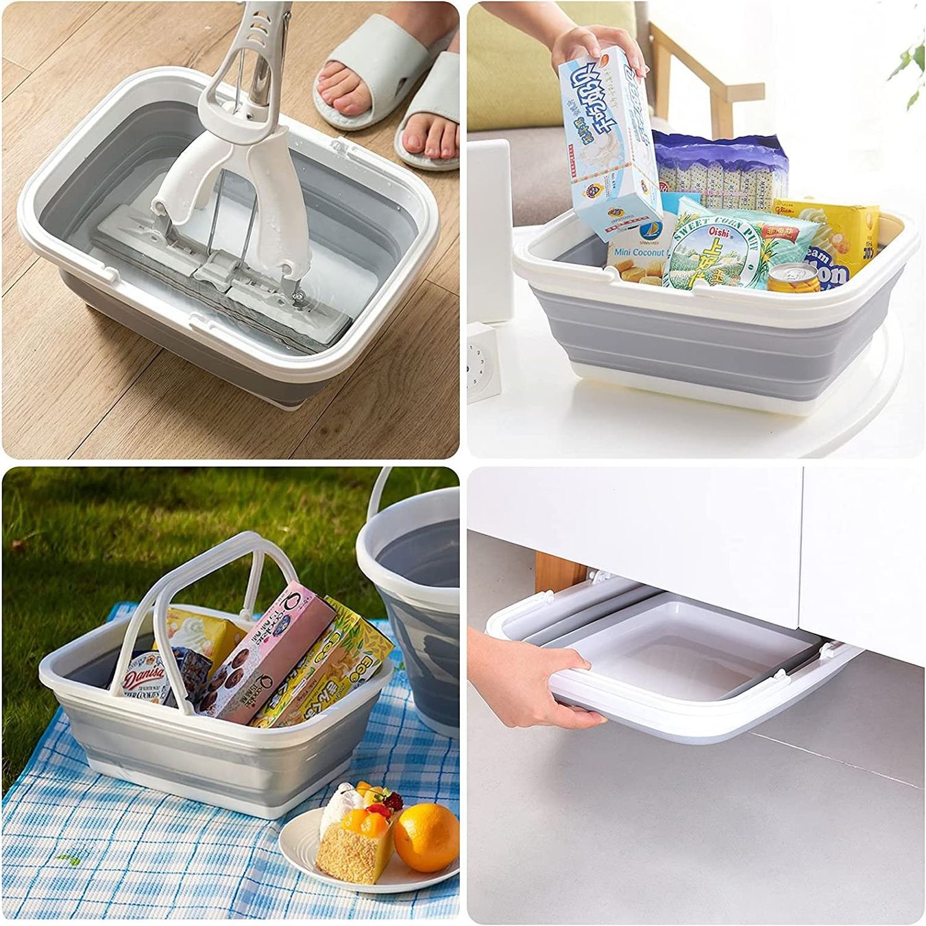 Sonstiges für Haushalt & Wohnen: Zusammenklappbarer Picknickkorb – Neu und originalverpackt aus Nuglar von SaleRitter 2