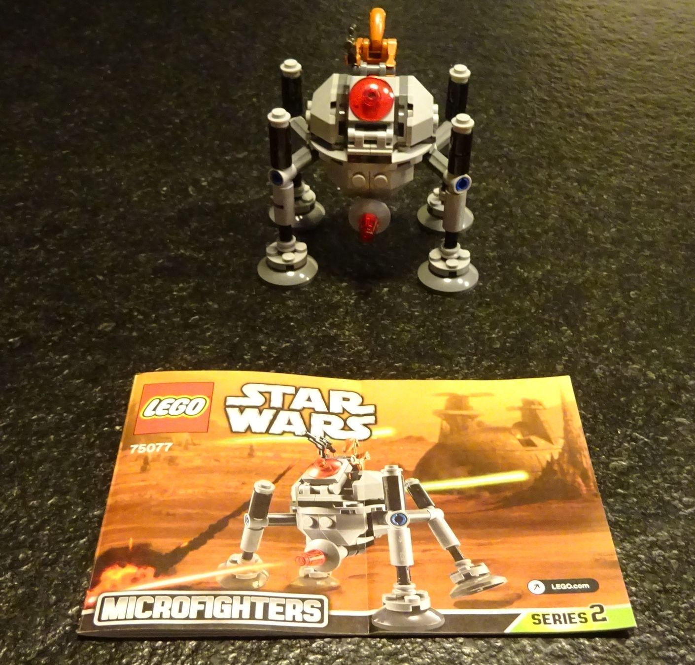 Lego Giocattoli: LEGO 75077 - Star Wars - Homing Spider Droid – Usato da Wagenhausen venduto da M.Sieg 1