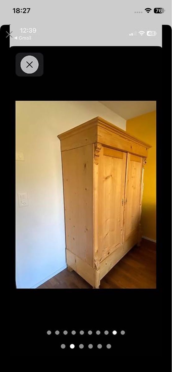 Armadi: Gründerzeit / Jugendstil Schrank – Usato da Lenzburg venduto da erv_v7lr 1