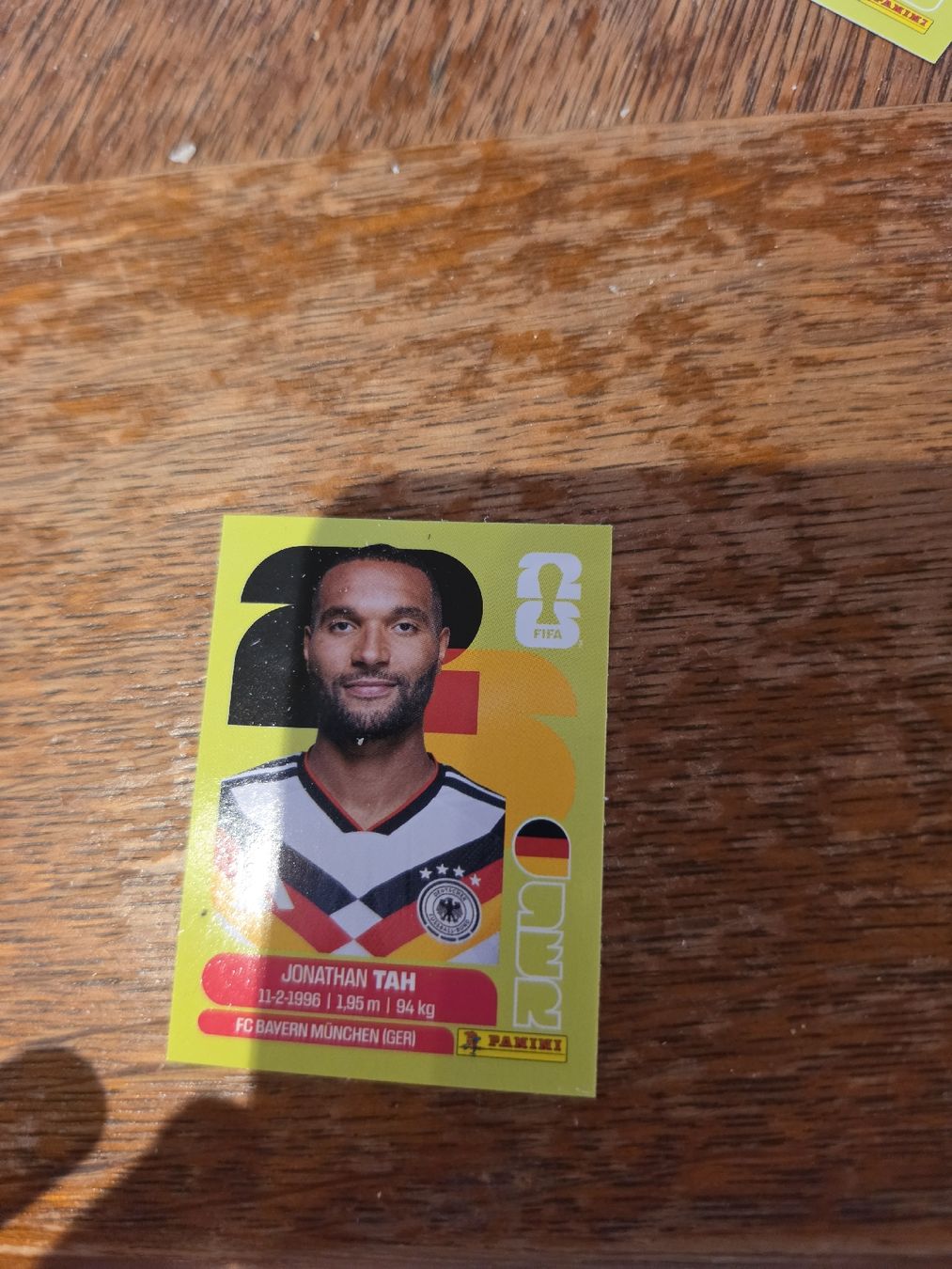 Panini Carte collezionabili: Jonathan Tah Sticker 2026 – Nuovo (secondo la descrizione) da Wangen SZ venduto da aar_2pwx