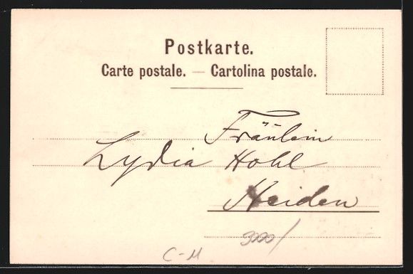 Cartoline postali: Litho Bern, Bundespalast, Porträrts der – Usato da Berlin venduto da bartko-reher 1