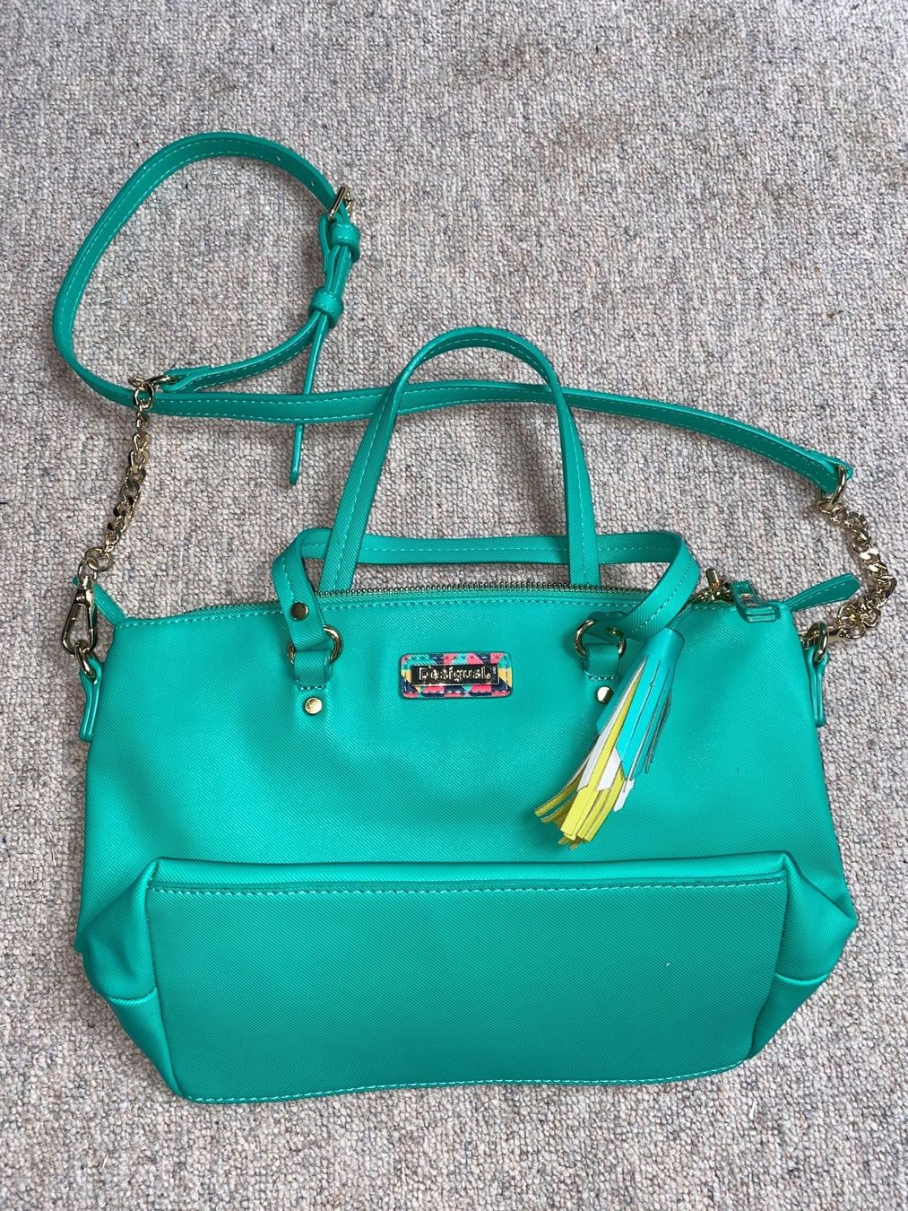 Desigual Taschen für Damen: Desigual Tasche grün/türkis – Neu (gemäss Beschreibung) aus Altendorf von am9j_nt