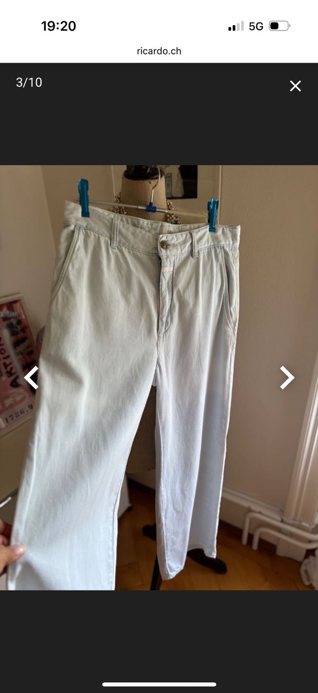 Closed Pantaloni: Closed Highwaist Cullotes 38 – Usato da Zürich venduto da iva_7658 3