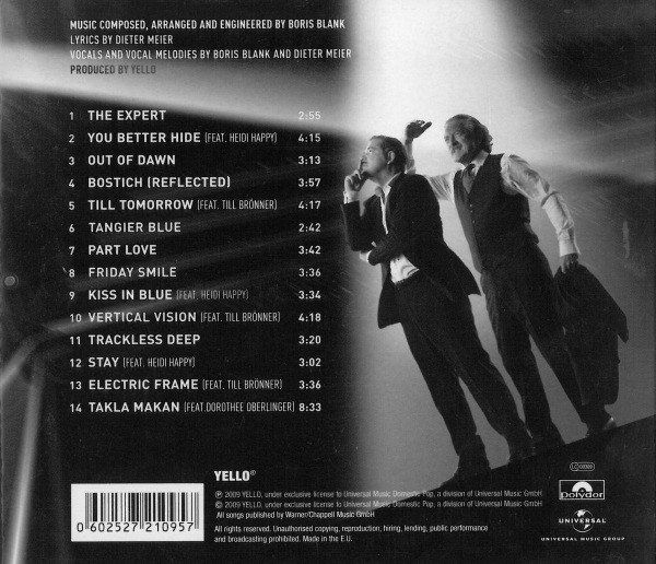 CDs: CD Yello - Touch (2009) – Gebraucht aus Möriken AG von mineralia 1