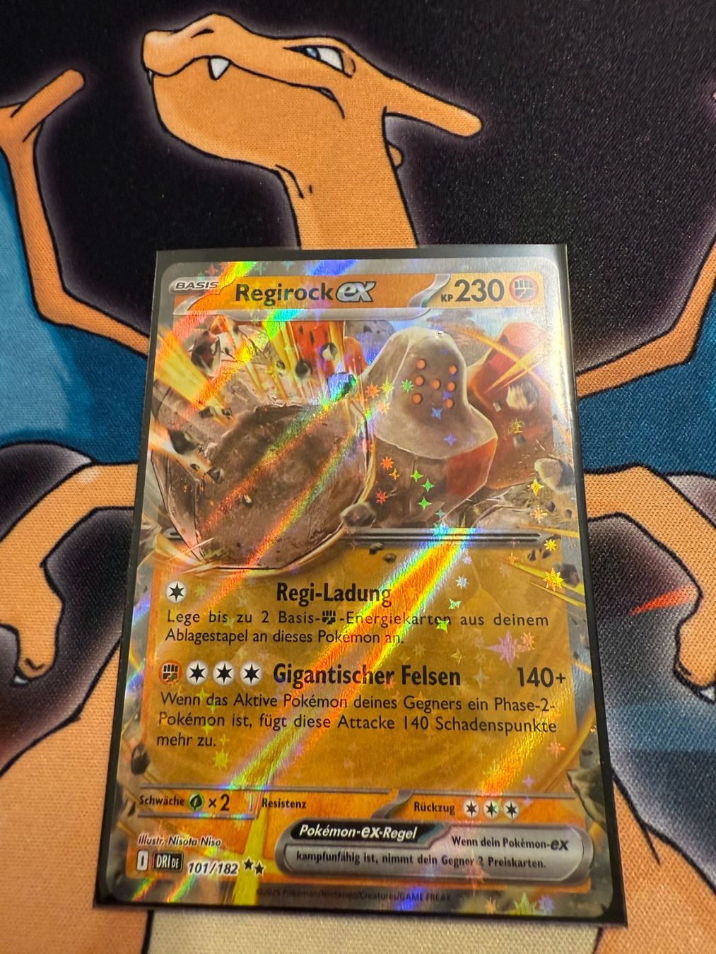 Pokémon Carte collezionabili: Regirock ex (DRI 101) - DE - Ewige Rivalen – Nuovo (secondo la descrizione) da Bülach venduto da Pfrenzel