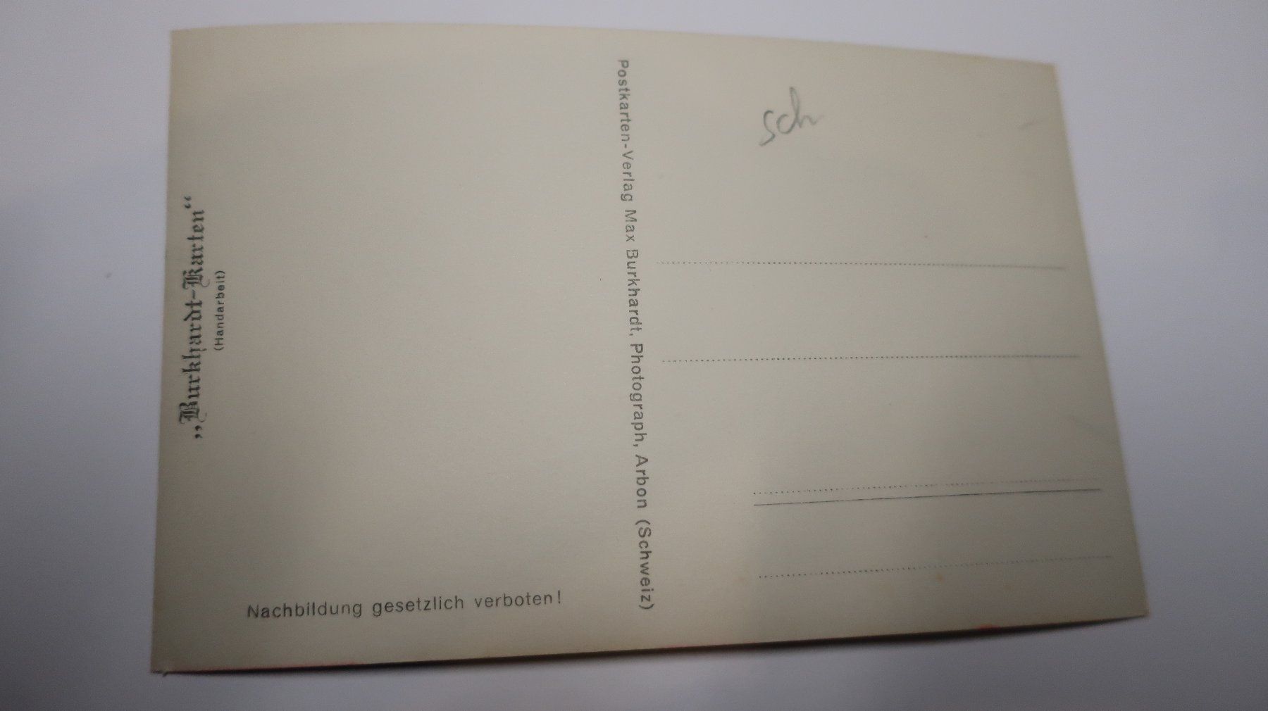 Cartoline postali: Stein a. R. ( Burkhardt Karten ) – Usato da Cormoret venduto da Pascalll2001 3