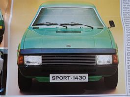 Prospekt Seat Sport 1430 ca. 1978