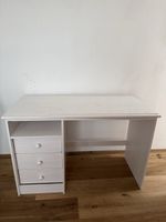 Kinderschreibtisch weiss mit Schubladen gebraucht