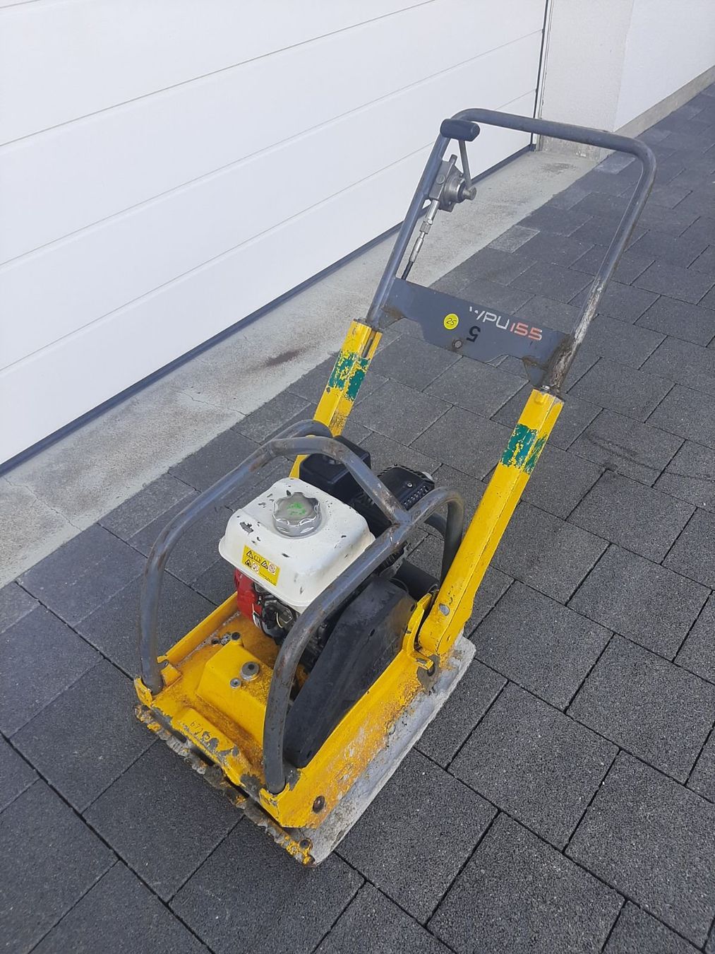 Wacker Neuson Alle Maschinen: Vibroplatte Rüttelplatte Wacker Neuson Honda – Defekt aus Rain von Kleinmoto 2
