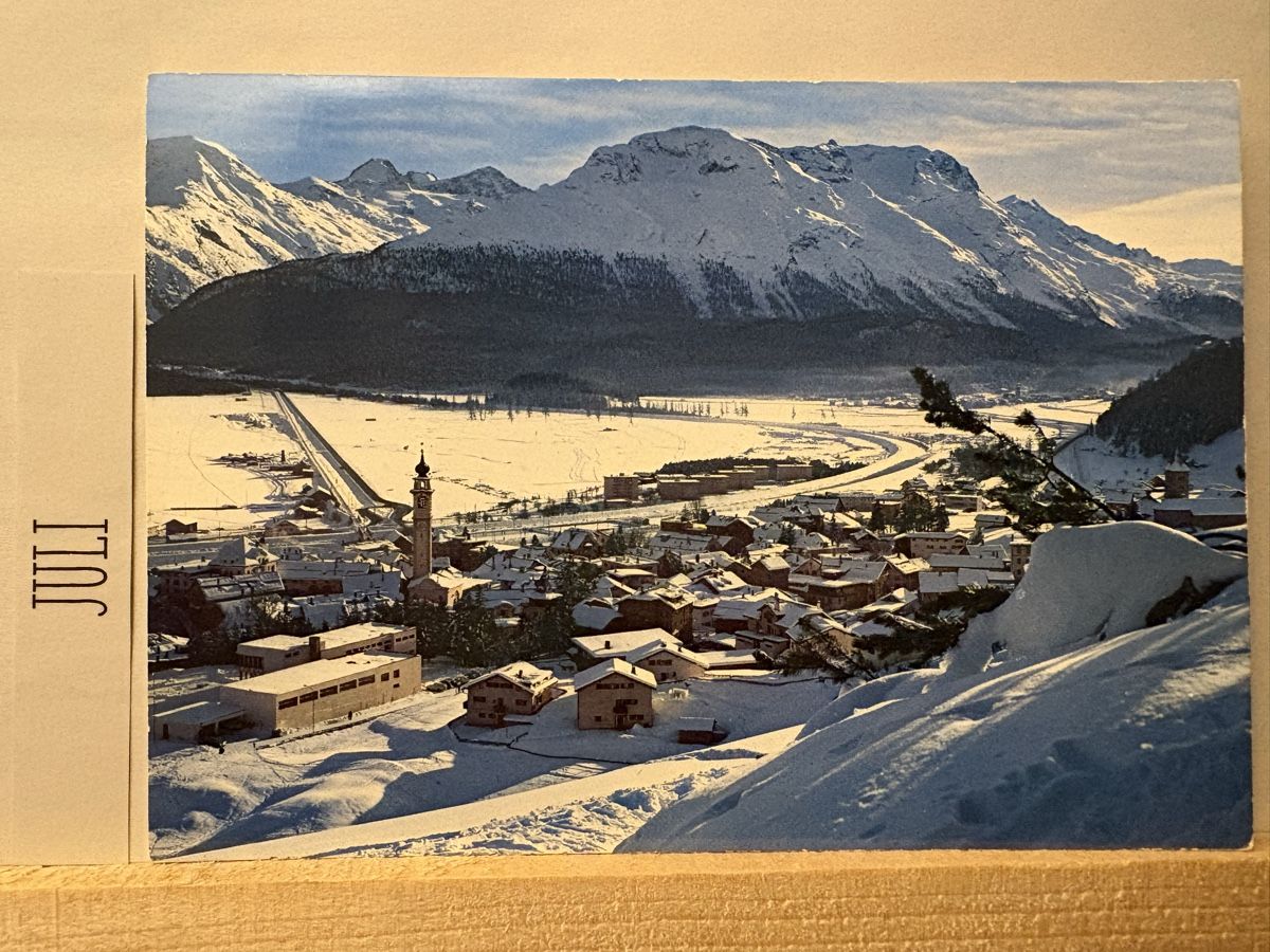 Cartoline postali: AK von Samedan – Usato da Rümlang venduto da Kartenpost1