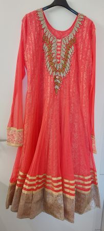 Neu!!!  Indische Hochzeitkleid Gr.L für Damen.