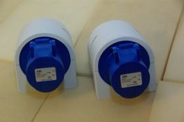 2x Wandsteckdose 3-polig von ABL Sursum
