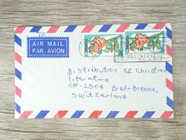 TR05 Enveloppe + Timbre Nigeria 19xx