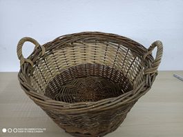 Korb Weidenkorb Rund 50cm