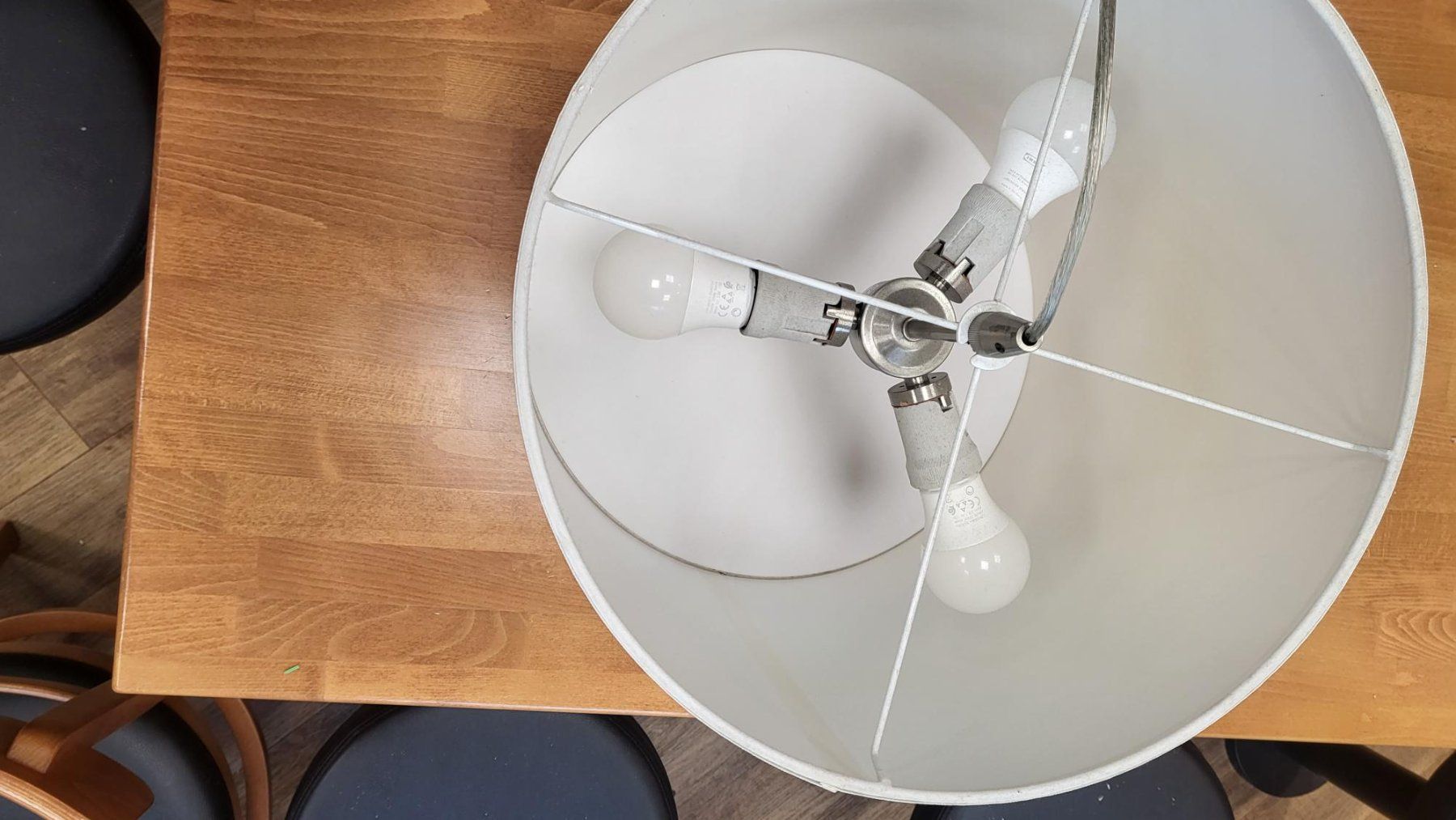 Lampade: 5 Deckenlampen mit Stoffschirm – einzeln oder im – Usato da Villnachern venduto da saidb