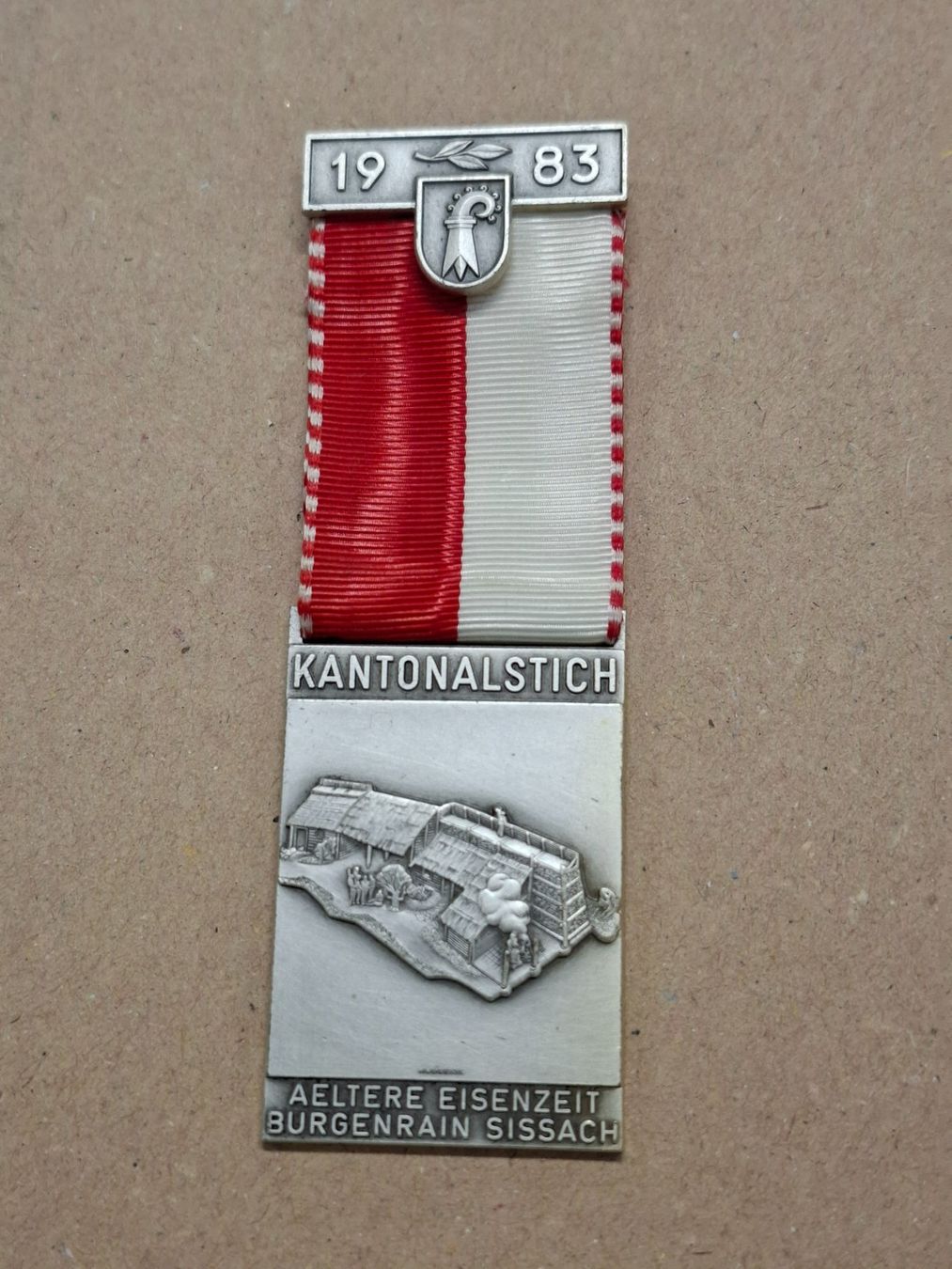 Medaglie: Basel Land Kantonalstich 1983 (A687) – Usato da Schwanden GL venduto da Suvorov 2