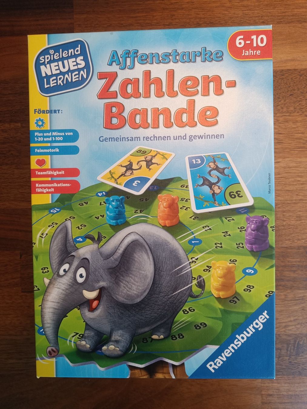 Ravensburger Giochi: Zahlenbande von Ravensburger – Usato da Lachen SZ venduto da csac3173