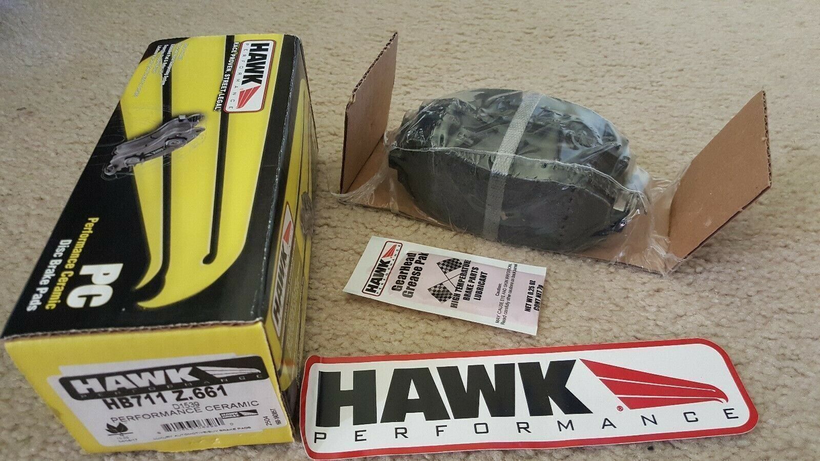 Tutti pezzi di ricambio auto: HAWK Bremsbeläge vo – Nuovo e nell'imballaggio originale da Volketswil venduto da wrrhx 1