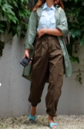 URBAN REVIVO leichte Jacke/oversized Bluse