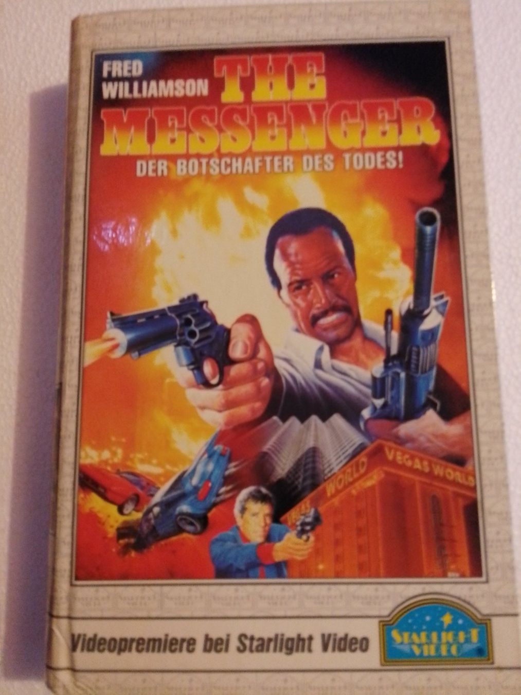 Alle VHS: THE MESSENGER Der Botschafter des Todes VHS Starlight Video – Gebraucht aus Remetschwil von Privatflohmi