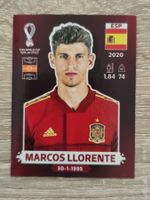 Marcos Llorente Panini Fifa WM Qatar 2022
