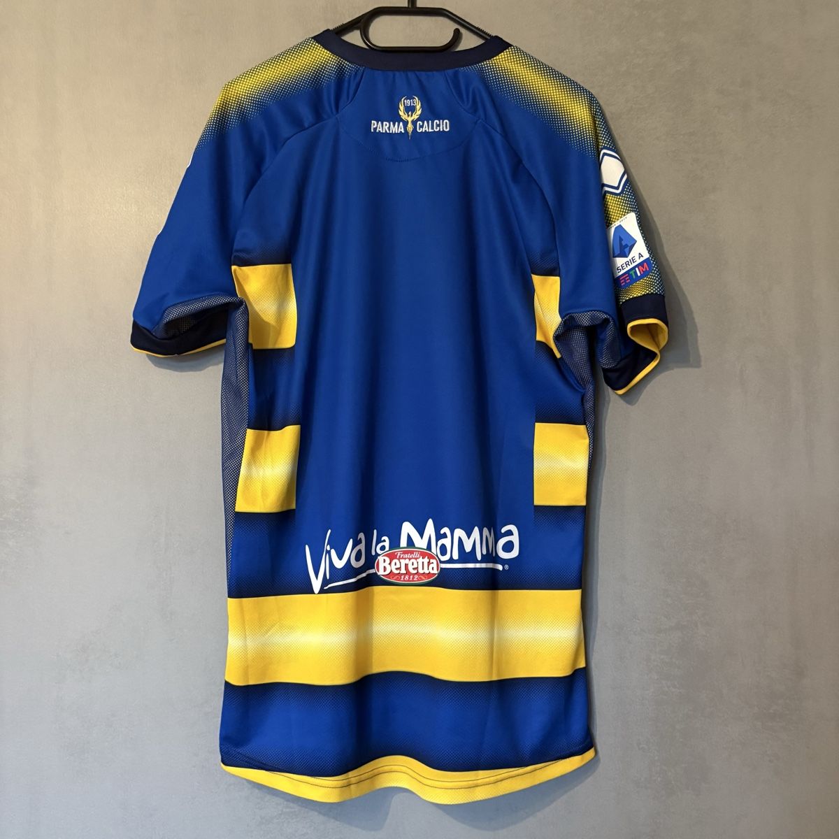 Canottiere & Pantaloni: Parma Calcio Trikot Errea – Usato da Winterthur venduto da LaBodega 6