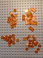 Lego 58x Fliese trans.orange