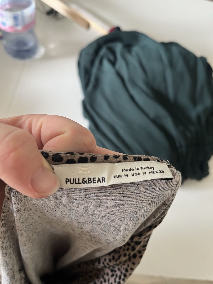 Pull&Bear Vestiti: Pull&Bear Kleid, Wickelkleid, Grösse M, Top Zustand! – Nuovo (secondo la descrizione) da Gockhausen venduto da Lali013 2