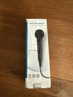 Nedis Mikrofon verkabelt neu mit OVP 5m Kabel