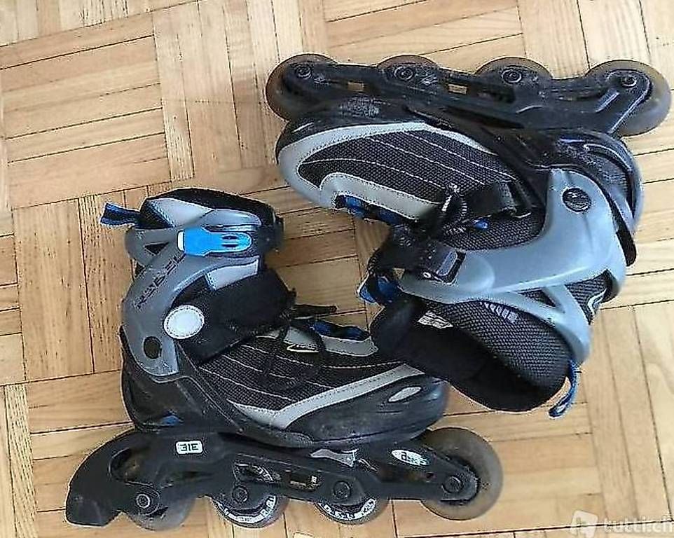 Inline-Skating & Rollschuhe: Rollerblades, Rollschuhe, Inleiner 38 – Gebraucht aus Itingen von Haefi 4