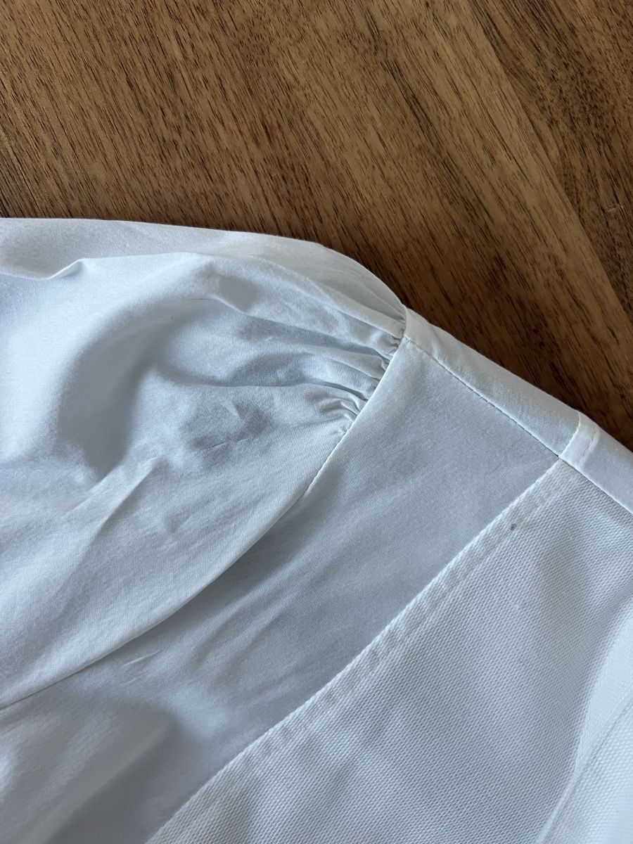 H&M Camicette: Chemisier blanc H&M taille 40 – Nuovo (secondo la descrizione) da Servion venduto da sap_w8wg 4