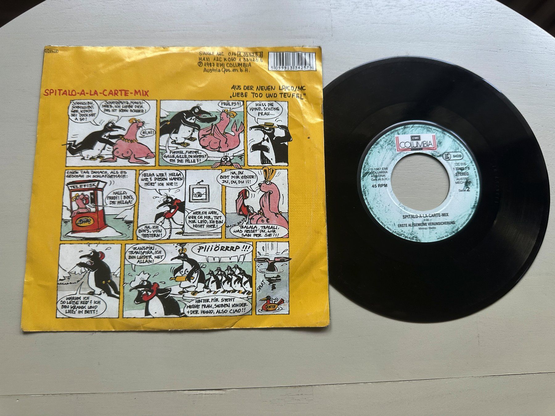 Dischi in vinile: DIE EILEMÄNNER tolle Single Der Kater Kult 80's Top – Usato da Basel venduto da Partridge 1