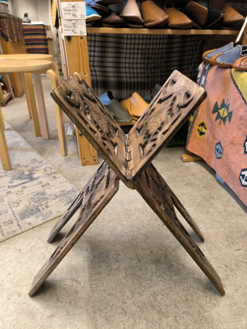 Altro in Decorazioni & Accessori: Handgeschnitzter Buchständer / Koranständer aus Holz – Nuovo (secondo la descrizione) da Zürich venduto da gobel 3
