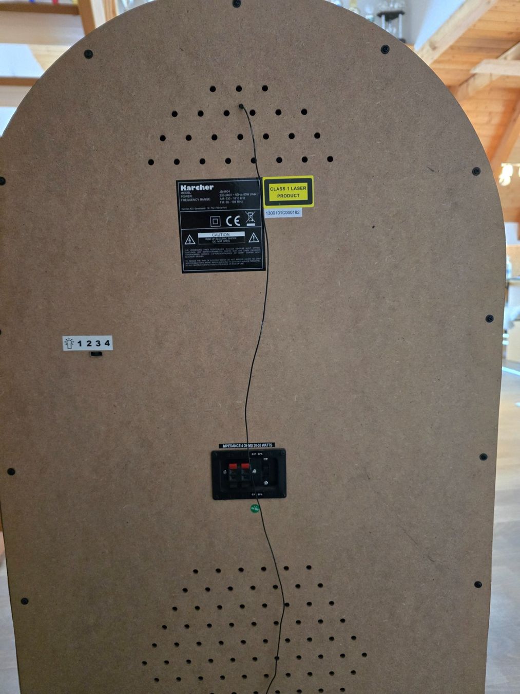 Musiktruhen: Jukebox Karcher mit CD-Player gebraucht im Retro-Stil – Gebraucht aus Laufenburg von Ttgar 4