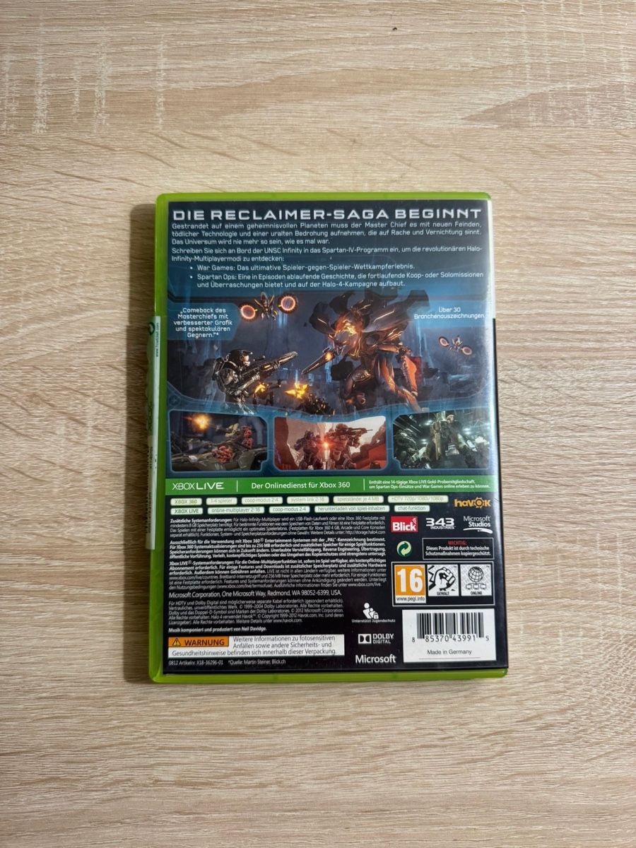 Spiele: Xbox 360 HALO 4 – Gebraucht aus Schübelbach von Niki_Viki08 2