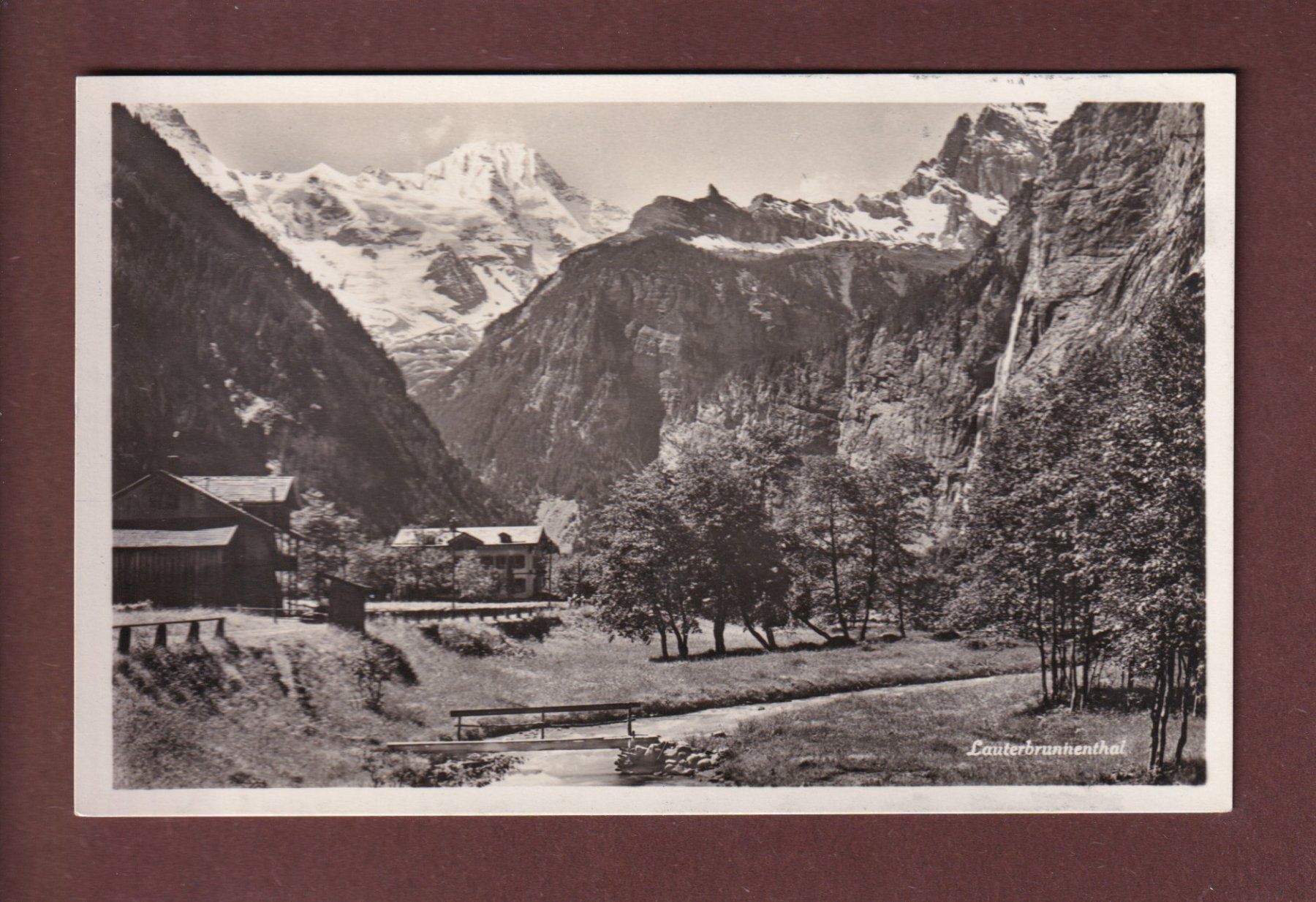 Cartes postales: LAUTERBRUNNEN-TAL – D'occasion à Pully par nicecards-shop