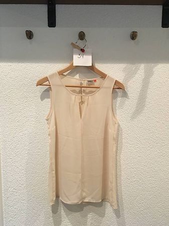 edles cremeweisses Top/T-Shirt/Bluse