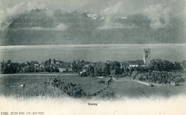 Vevey - St-Martin et le vignoble