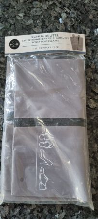 Praktischer Schuhbeutel 2er Set - ideal für unterwegs!