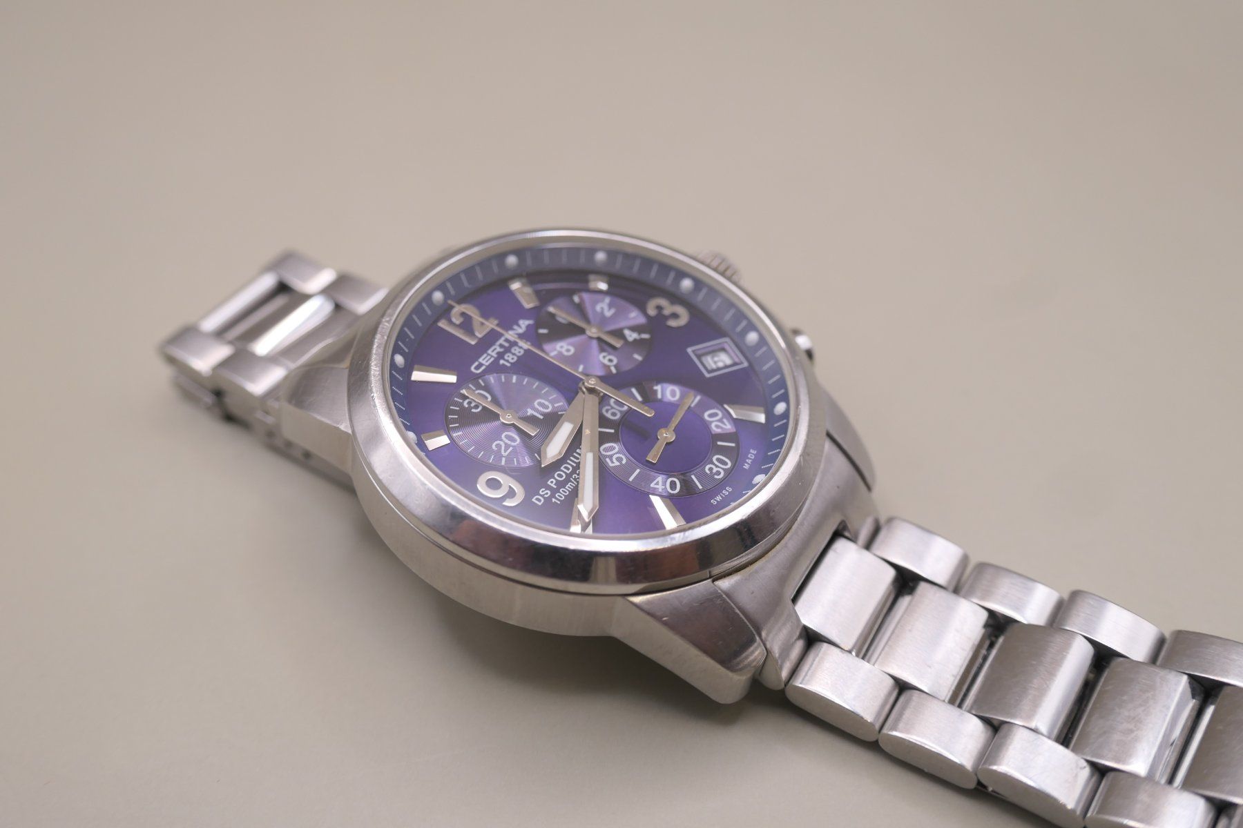 Certina Orologi: Certina DS Podium Chronograph, neue Batterie – Usato da Thun venduto da CHRONOTIKA 2